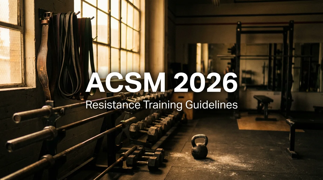ACSM's New Resistance Training Guidelines: What Changed for Fitness Coaches