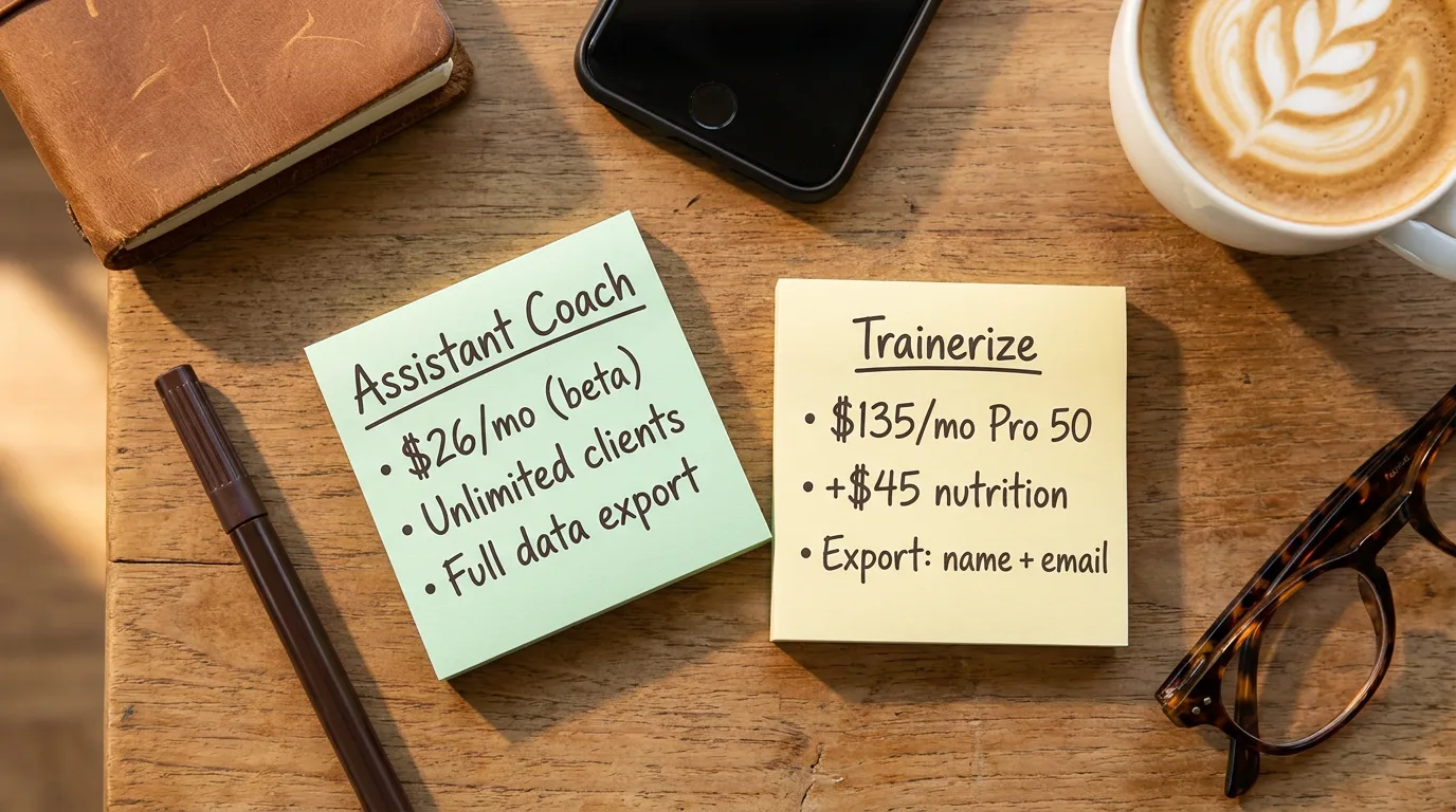 Trainerize vs Assistant Coach (Fitness Coaching 2026)