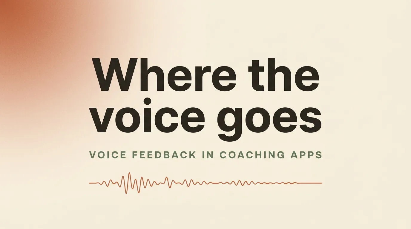 Personal Trainer Apps With Voice Messaging: Where It Lands